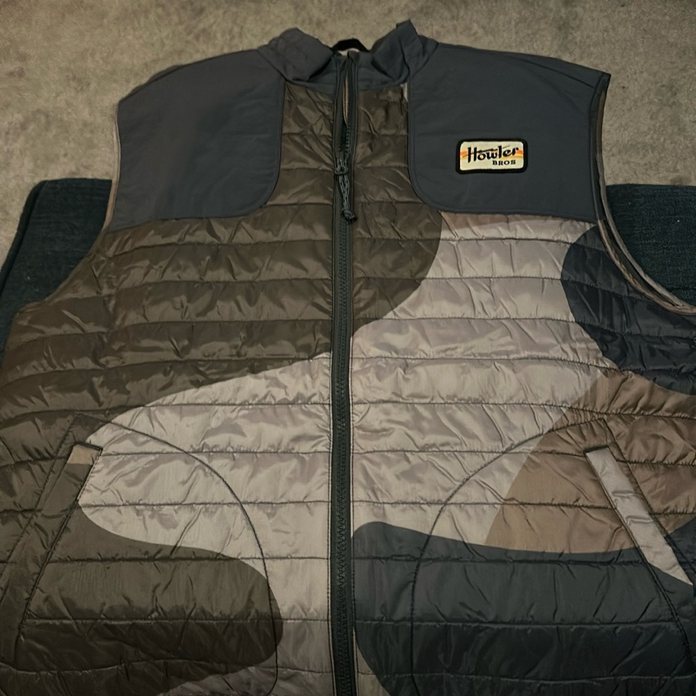 Howler Brothers camo vest
